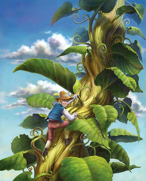 the history of jack and the beanstalk - Google Search Disney Themed Rooms, Traditional Tales, Fairytale Nursery, Short Stories For Kids, Classic Fairy Tales, Jack And The Beanstalk, Childrens Books Illustrations, Love Fairy, Fairytale Art