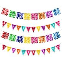 Mexican Fiesta Party Decorations, Picado Banner, Mexican Papel Picado, Mexican Theme Party Decorations, Fiesta Party Supplies, Mexican Party Decorations, Fiesta Party Decorations, Mexican Fiesta Party, Outdoor Party Decorations