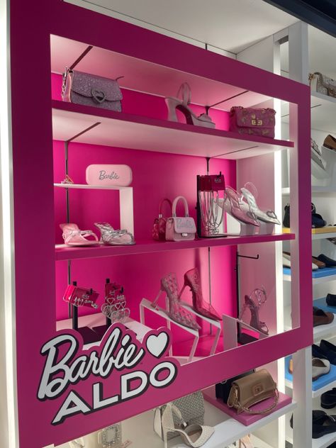 #barbie #aldoshoes #barbiexaldo #barbiecore Barbie Aldo Shoes, Barbie Aesthetic, Barbie Shoes, Aldo Shoes, Retail Store, Ipad, Quick Saves