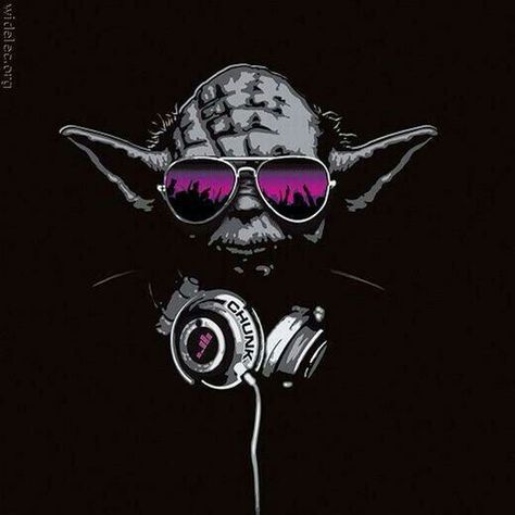 #yoda #hiphop #starwars a few of my favorite things Dj Yoda, Rave Bras, Dj Club, Master Yoda, Geeky Girls, May The 4th, May The 4th Be With You, Jedi Master, Creative Pictures