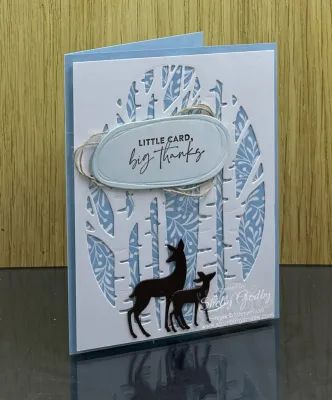 Stampin Up Christmas Cards 2019-2020, Aspen Tree Dies, Deer Christmas Cards, Trees Cards, Tree Dies, Deer Cards, Aspen Tree, Stamped Christmas Cards, Everyday Cards