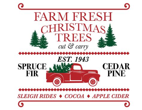 Farm Fresh Christmas Tree Sign, Trees Printable, Christmas Tree Sign, Room Door Decorations, Christmas Tree Printable, Farm Fresh Christmas Trees, Christmas Tree Lots, Tree Printable, Tree Sign