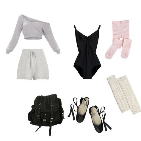 80s Ballet Outfit, Dance Practice Outfits Ballet, Ballet Practice Outfit Aesthetic, Cute Dance Outfits For Practice, Ballet Warm Up Clothes, Ballerina Core Outfit, Ballet Performance Outfit, Ballerina Outfit Aesthetic, Ballet Warmup Outfit