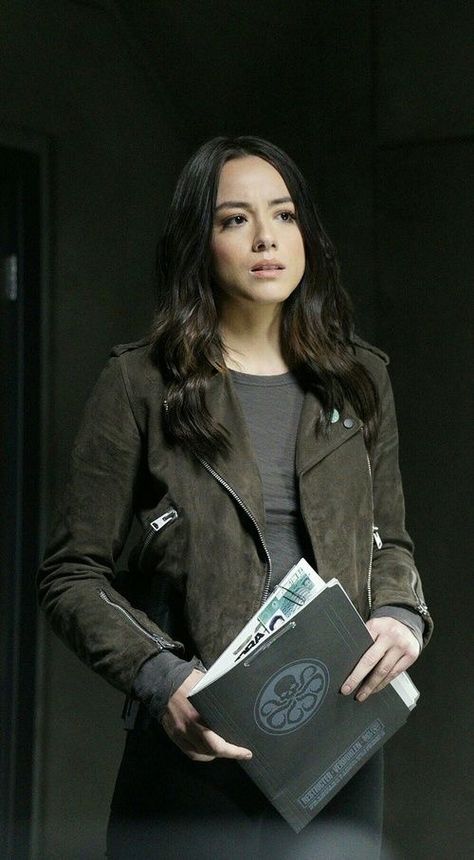 Chloe Bennett, Outfit Female, Detective Aesthetic, Daisy Johnson, Marvel Agents Of Shield, Marvels Agents Of Shield, Chloe Bennet, Female Armor, Agent Carter