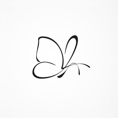 Butterfly Signature, Black Butterfly Tattoo, Butterfly Name Tattoo, 15 Tattoo, Butterfly Tattoo On Shoulder, Butterfly Tattoo Meaning, Butterfly Back Tattoo, Butterfly Outline, Small Butterfly Tattoo