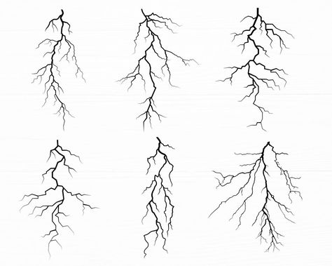 Lightning Strike Tattoo Arm, Lightning Bolt Tattoo Arm, Lighting Tattoo Design, Blitz Tattoo, Simbolos Tattoo, Herren Hand Tattoos, Storm Tattoo, Lightning Bolt Tattoo, Backpiece Tattoo