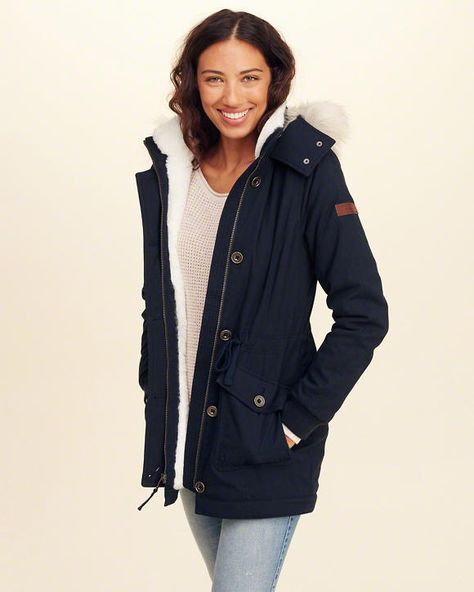 Hollister Stretch Cozy-Lined Parka. Great for the cold nights. (affiliate) Hollister Parka, Teen Clothing, Women's Jackets, Parka Coat, Girl Coat, Women's Coats & Jackets, Women's Coats, Girls Jacket, Mode Fashion