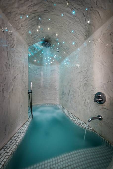 Fancy Bathroom Ideas, Fira Greece, Basement House, Pool Rooms, Scary Places, House Furniture Design, The Cave, Aegean Sea, Awesome Bedrooms