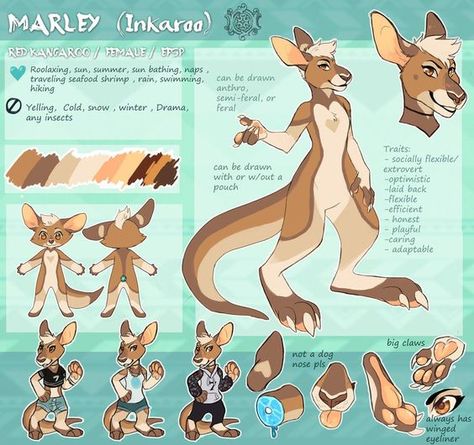 Kangaroo Fursona, Kangaroo Character, Kangaroo Drawing, Kangaroo Illustration, Kangaroo Art, Animal Character, Drawing Simple, Anime Animals, Illustration Character Design