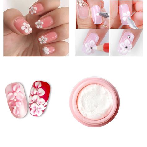 Carving Gel Nail Art Design, Carving Nail Art, Sculptured Nails, Glue Painting, Gel Nail Art Designs, Nails Natural, Gel Acrylic Nails, Gel Art, Nail Art Kit