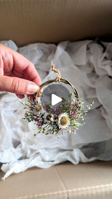 Rose - Farmer Florist on Instagram: "Have you seen our little mini wreaths before ? 

They have become a staple piece for markets that I attend as you all love them ! 

They are super cute, little, (ranging from 5cm to about 10cm in diameter) and each one is unique. 

You can always find them @the_boathouse_collection in Monmouth and at markets. 
I'm thinking of creating some small batches to add to the website available to post across the UK but I'd love your feedback on this ! 

Should I list them on the website or keep them for markets ?? 

#wildatdawnflowers #chepstowflorist #monmouthflorist #southwalesflowerfarm #willowwreath #flowersfromthefarm #farmerflorist #flowermarket #visitmonmouthshire #driedflowers #driedflowerwreath"