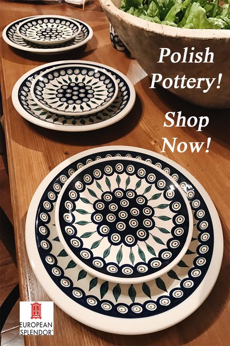 Our most popular pattern. Mug Art Ideas, Pottery Styles, Diner Art, Polish Pottery Patterns, Boleslawiec Pottery, Creative Mug, Pottery Decor, Pottery Patterns, Pottery Painting Designs