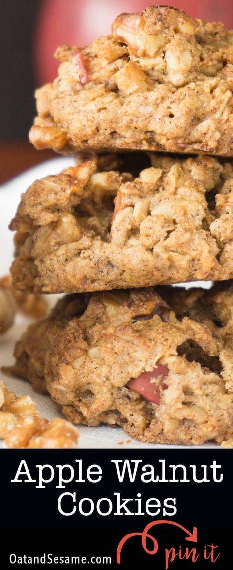 Walnut Cookies Recipe, Cookie Perfection, Best Apple Recipes, Apple Walnut, Walnut Cookies, Easy Cookie Recipes, Fall Travel, Apple Picking, Fall Baking