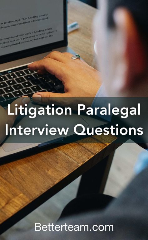 Top 5 Litigation Paralegal interview questions with detailed tips for both hiring managers and candidates. Litigation Paralegal, Job Description Template, Office Administration, Presentation Skills, Job Board, State Police, Job Title, Job Description, Interview Questions