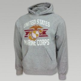 MARINES VINTAGE BASIC HOOD