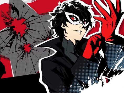 Joker Persona 5 Icon, Persona5 Joker, Joker Persona 5, Persona 5, Persona, Nails, Anime