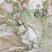 Green Luise Quartzite Green Granite Countertops, Green Quartzite, Quartzite Counters, Green Granite, Green Veins, Quartz Kitchen Countertops, Quartzite Countertops, White Granite, Kitchen Marble