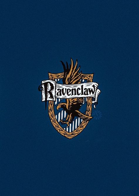 Corvinal 💙 Ravenclaw Aesthetic Icon, Hogwarts Background, Ravenclaw Wallpaper, Ravenclaw Logo, Ribbon Invitation, Ravenclaw Pride, Ravenclaw Aesthetic, Harry Potter Icons, Harry Potter Pin