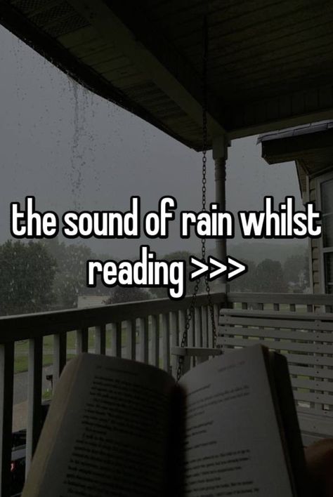 Rain And Books Quotes, The Rain Is Speaking Quietly You Can Sleep Now, Reading And Rain Aesthetic, Reading While Raining, Rain Book Aesthetic, Reading In The Rain, Books Aesthetic Reading, Tea Wallpaper, Aesthetic Reading