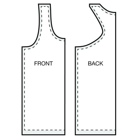 Racerback tank tops are usually made out of cotton jersey and are a great item to wear under blouses or on its own. In this tutorial I will show you how to create your own racerback tank top from scratch. 1649 downloads Racerback Tank Top Download File racerback-tank-top.pdf – 108 kB Materials- Cotton Jersey (Robert Kaufman … … Continue reading → Sewing Patterns Shirt, No Sew Tank, Sewing Tank Top, Tank Top Sewing Pattern, Diy Sy, Sewing Easy, Sewing Tops, Tank Top Pattern, Clothing Diy