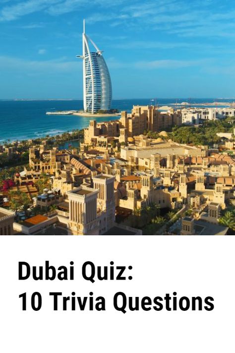 Dubai is the largest city of UAE and the capital of Dubai Emirate. What do you know about this city? The Dubai Quiz includes ten questions with multiple choice answers about the history of the city. #quiz #quizzes #countries #travels #cities #trivia Dubai Frame, Emoji Quiz, Interesting Quizzes, Trivia Questions And Answers, Dubai City, American Universities, Dubai Travel, Trivia Questions, Choice Questions