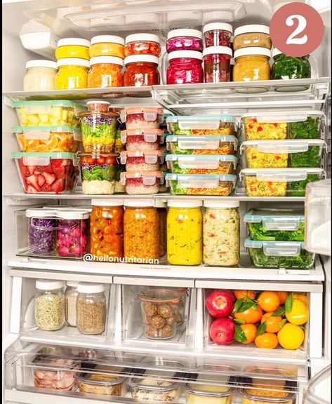 Fridge Organization Ideas, Dream Fridge, Healthy Fridge, Refrigerator Organization, Fridge Organization, Healthy Food Motivation, Recipe Organization, My Account, Küchen Design