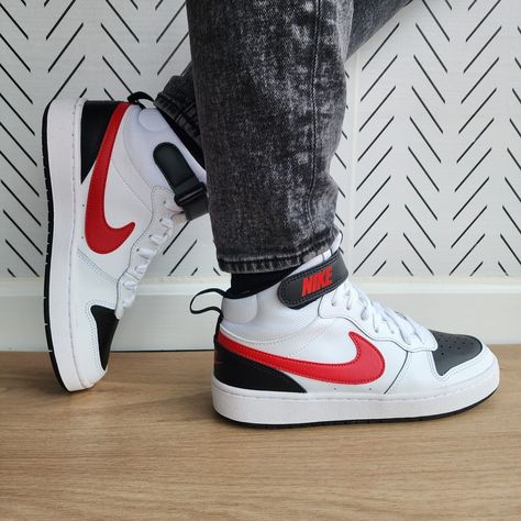 🤩6.5Y Big Kids Shoes Nike Court Borough Mid 2 CD7782-110 White Basketball NEW Nike Court Borough Mid 2, Court Borough Mid 2, Nike Court Borough, White Basketball, Retro Shoes, Heritage Fashion, Retro Sneakers, Kids Nike, Shoes Nike