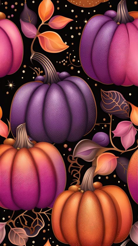 Fun Halloween Wallpaper Iphone, Fall Wallpaper Free, Fall Purple Wallpaper, Fall Aesthetic Purple, Purple Thanksgiving, Fall Screen Savers Wallpapers, Fall Screen Savers, Fall Wallpaper Iphone Aesthetic, Pretty Fall Wallpapers