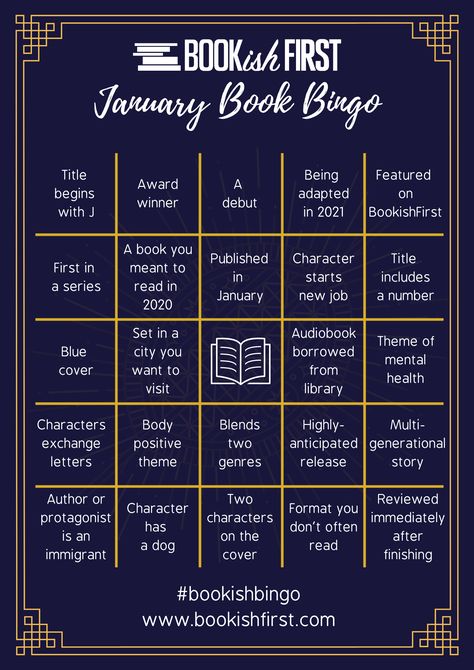 Are you ready to start the year with a round of Bookish Bingo? Join us in January and conquer your TBR! January 2024 Book Bingo, January Book Challenge, January Book Bingo, Book Bingo Challenge 2024, January Reading Challenge, Tbr Prompts, Journal Bingo, January List, Bingo Reading Challenge