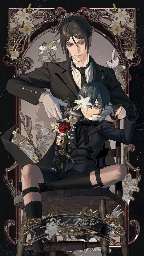 Black Butler Comics, Black Butler Wallpaper, Black Butler Funny, Sebastian Ciel, Black Butler Sebastian, Black Butler Manga, Black Butler Characters, Black Butler 3, Black Butler Ciel