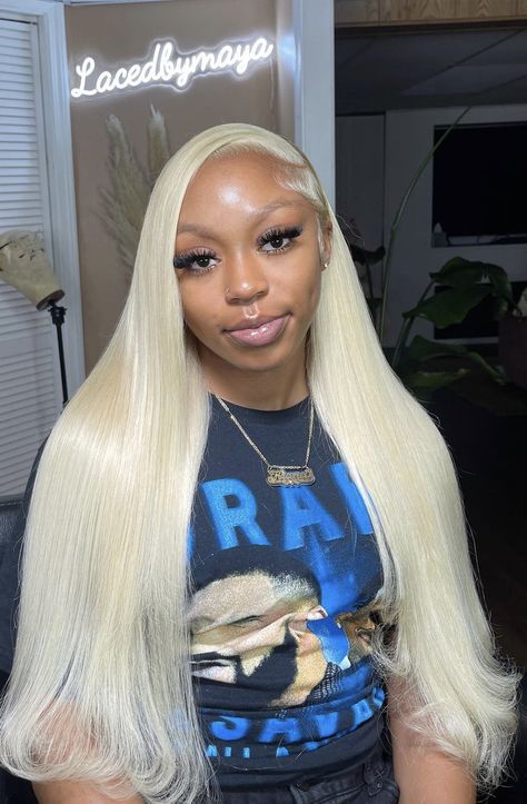 613 Wig Styles, Wig Styles For Black Women, 613 Wig, Styles For Black Women, Frontal Wig Hairstyles, Birthday Hairstyles, Quick Weave Hairstyles, Frontal Hairstyles, Slick Hairstyles