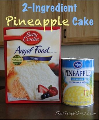 2-Ingredient Pineapple Angel Food Fluff Cake Fluff Cake Recipe, Fluff Cake, Pineapple Angel Food Cake, Food Dump, Pineapple Angel Food, Pineapple Desserts, Angel Food Cake Mix Recipes, Two Ingredient, Ww Desserts