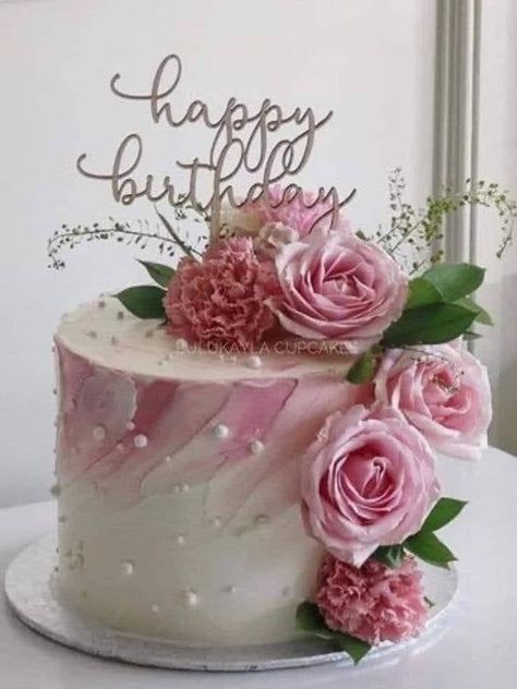 Latest Birthday Cake, Happy Birthday Flower Cake, New Birthday Cake, 70th Birthday Cake, 80 Birthday Cake, Happy Birthday Cake Pictures, Birthday Cake With Flowers, Happy Birthday Cake Images, 60th Birthday Cakes