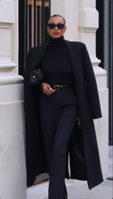 Chique Outfit, Jasmine Tookes, Chique Outfits, Outfit Chic, Classy Work Outfits, Stylish Work Outfits, Elegantes Outfit, Casual Chic Outfit, All Black Outfit