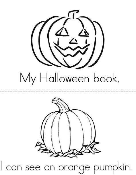 My halloween book - Twisty Noodle Halloween Unit Study, Boo Bucket, Easy Reader Books, Fall Worksheets, Pumpkin Books, Halloween Writing, Library Themes, Twisty Noodle, Diy Preschool