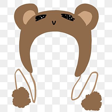 Illustration Bear, Hats Ideas, Hat Illustration, Hat Clipart, Hat Cartoon, Hat Png, Hat Vector, Anime Doll, Brown Hat