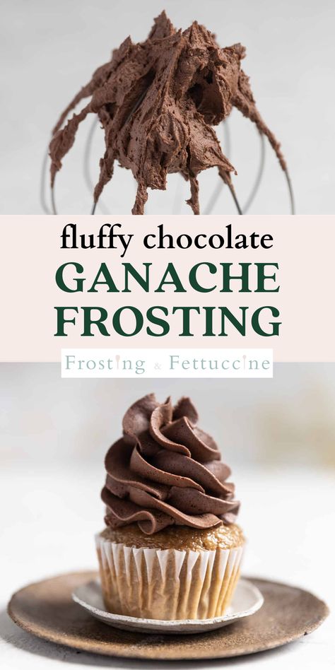 Types Of Chocolate Frosting, Light Chocolate Frosting Recipe, Chocolate Ganache Filling Cupcakes, Whipped Chocolate Frosting Recipe, Less Sweet Chocolate Frosting, The Best Frosting Recipe, Vanilla Cupcake Frosting Ideas, Chocolate Whipped Cream Frosting Recipe, Mothers Day Cake Flavors