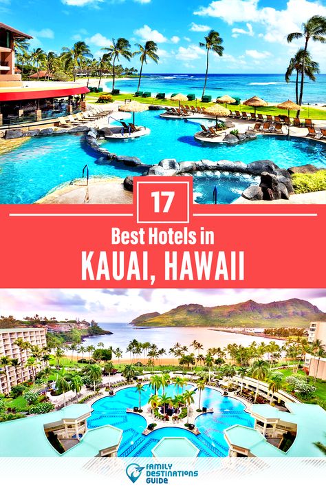 Want to see the best hotels in Kauai, HI? We’re FamilyDestinationsGuide, and we’re here to help: From incredible luxury hotels and resorts, to nice budget hotels with a view, discover the BEST hotels to stay in Kauai - so you get memories that last a lifetime! #kauai #kauaihotels #hotelsinkauai #besthotelsinkauai #hotelstostayinkauai Kauai Hotels, Kauai Resorts, Fun Vacations, Hawaii Resorts, Hawaii Hotels, Best Boutique Hotels, Family Destinations, North And South America, Budget Hotel