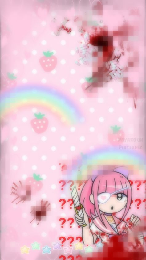 Simp Background, Cutegore Wallpaper Phone Blood, Gurokawaii Wallpaper, Creepy Cute Aesthetic Wallpaper, Creepy Cute Wallpaper, Kawaii Core Wallpaper, Angelcore Wallpaper, Cutegore Wallpaper, Mine Aesthetic