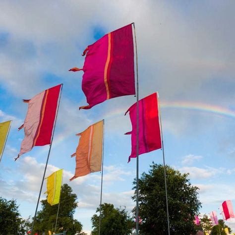 Festival & Large Festival Flags - The Event Flag Hire Company Festival Flags, Flying Flag, Handmade Flags, Flag Diy, Fiesta Wedding, Country Garden Weddings, Bamboo Poles, Entrance Ways, Festoon Lighting