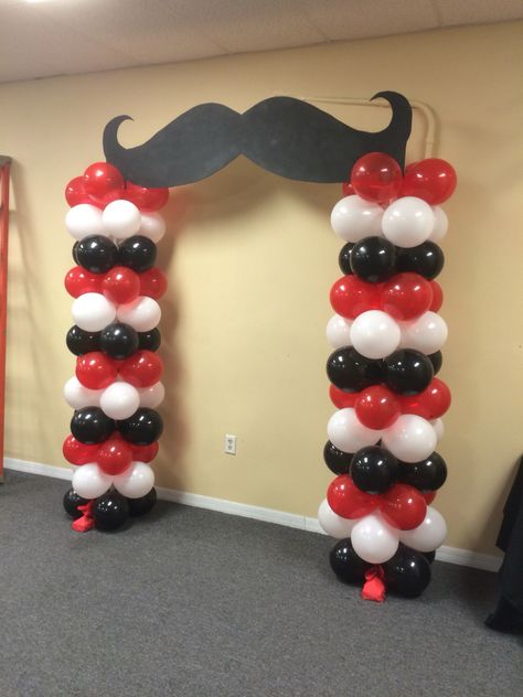 Mustaches balloon Fathers Birthday Decoration Ideas, Father’s Day Decoration Ideas, Father's Day Decorations Ideas, Fathers Day Decoration Ideas, Happy Birthday Decor, Mustache Baby Shower, Birthday Decorations For Men, Mustache Party, Simple Birthday Decorations