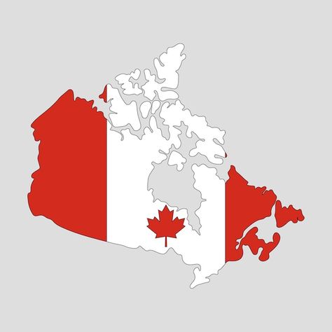 Outline map of the country of canada. ve... | Premium Vector #Freepik #vector #canada-flag #canadian-flag #canada-leaf #north-america Canada Map Illustration, Canadian Map, Canada For Kids, Canada Leaf, Canada Decor, Personal Drawings, Map Of Canada, Cartoon Map, Canada Country