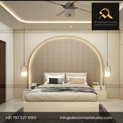 Transform your bedroom into a serene sanctuary with our exquisite designs! Book a Free consultation now!!! Call :7975276153 Visit : https://decormartstudio.in #interiordesigner #homedecor #interiordesigning #interiordesigners #interiordesignerbangalore #decormartstudio #interiordesigncompany #interiors #interiordesign Bedroom Wall Design Ideas, Curated Bedroom, Unique Bedroom Design, Bedroom Wall Designs, Master Room, Bedroom Decor Design, Bungalow House Design, Interior Concept, Bedroom Furniture Design