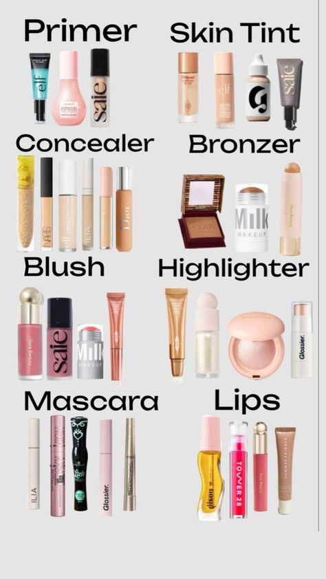 Best Face Makeup Products, First Time Makeup User Tips, Makeup This Or That, Viral Makeup Products, Summer Makeup Products, Sephora Must Haves, Natural Makeup Products, Glowup Tips, Skin Care And Makeup