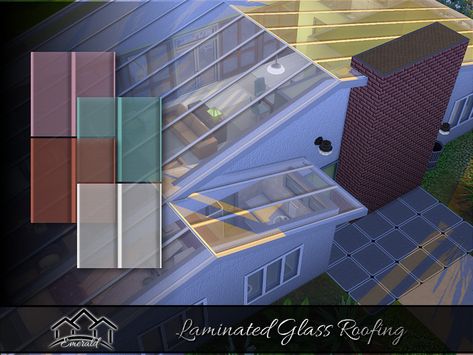 Sims 4 Roofing Cc, Sims 4 Cc Roof Trim, Sims 4 Cc Roof Windows, Sims 4 Cc Roof Patterns, Sims 4 Roof Cc, Glass Roofing, Roof Trim, Diamond Wallpaper, Roof Window