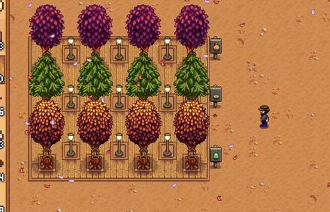 Imgur Post - Imgur Stardew Farms, Stardew Valley Layout, Stardew Valley Tips, Stardew Valley Farms, Valley Game, Piskel Art, Farm Layout, Stardew Valley, Tree Farms