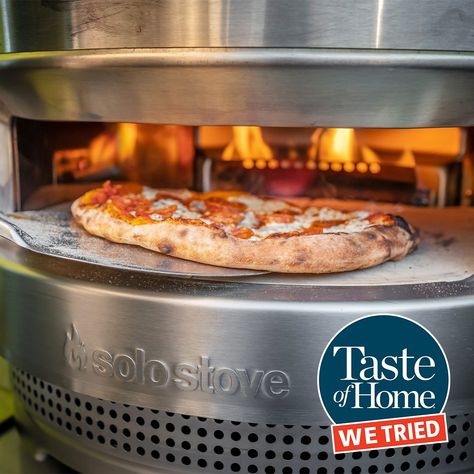 I Tried the Solo Stove Pizza Oven—And It's the Best Way to Enjoy a Fresh Pie Pizza Oven Outside, Best Outdoor Pizza Oven, Pizza Oven Recipes, Solo Stove, Local Pizza, Homemade Dough, Outdoor Pizza Oven, Pizza Oven Outdoor, Oven Canning