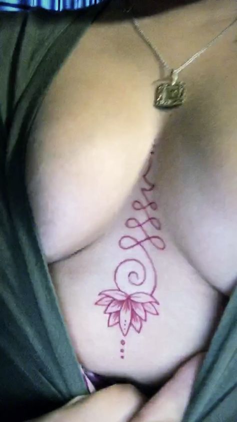 Tattoos In The Middle Of Chest Women, Between Chest Tattoo, Tattoo In The Middle Of The Chest, Middle Tattoo Chest, Inner Chest Tattoos For Women, Woman Chest Tattoo Middle, Middle Of The Chest Tattoo Women, Lotus Flower Chest Tattoo, Dainty Chest Tattoo Female