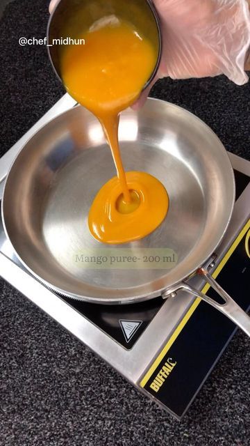 Chef Midhun on Instagram: "Mango pearls ************** Mango puree-200 ml Water-35 ml Sugar-15gm Agar agar-2 gm White balsamic vinegar-10ml . . . @chef_midhun #chef_midhun . . . . . . . . . . . . . . . . . . . . #food #cooking #foodstagram #gastronomy #finedining #thrissur #chefs #michelinstar #platingguide #culinary #culinaryarts #keralite #platingideas #foodart #foodstyling #chefstalk #cheflife #chefsofinstagram#reeloftheday #instagramselected #tips #reels #trending #kochi #kerala #trend Mango Pearls, White Balsamic Vinegar, Mango Puree, Chef Life, Culinary Arts, Balsamic Vinegar, Fine Dining, Vinegar, Food Styling