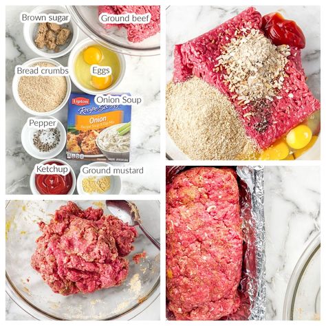 Meatloaf Recipes Easy Beef, Onion Soup Mix Meatloaf, Lipton Onion Soup Meatloaf Recipe, Onion Soup Meatloaf Recipe, Lipton Onion Soup Meatloaf, Meatloaf Recipes Easy, Beef Meatloaf Recipes, Onion Soup Mix Recipe, Delicious Meatloaf